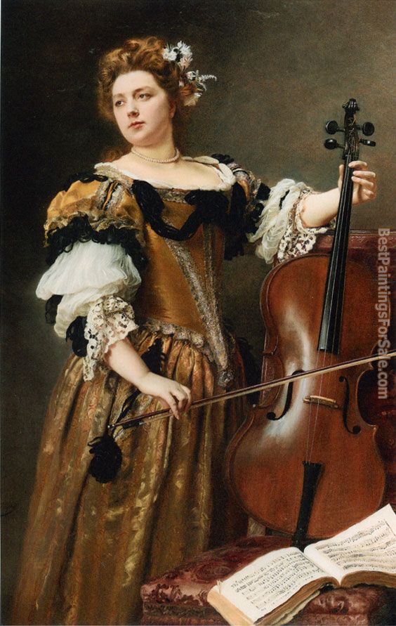 Gustave Jean Jacquet Paintings for sale